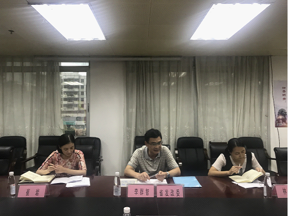 2019年8月2日价格与收费管理科会上,李群智处长强调