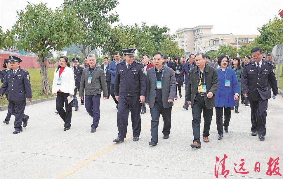 省,市人大代表视察清远监狱 对清远监狱管理工作给予充分肯定