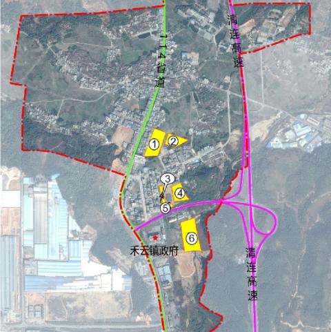 禾云3#地块区位图