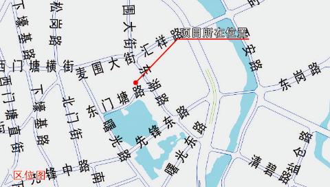 兴古阁区位图