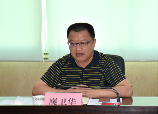 廖卫华副主席高度肯定了市市场监管局(市食安办)的工作,特别是在推动"
