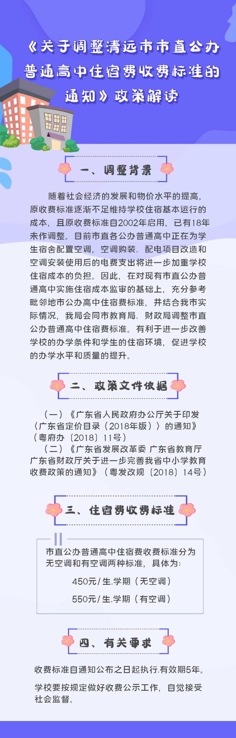 图解《关于调整清远市市直公办普通高中住宿费收费标准的通知》.png