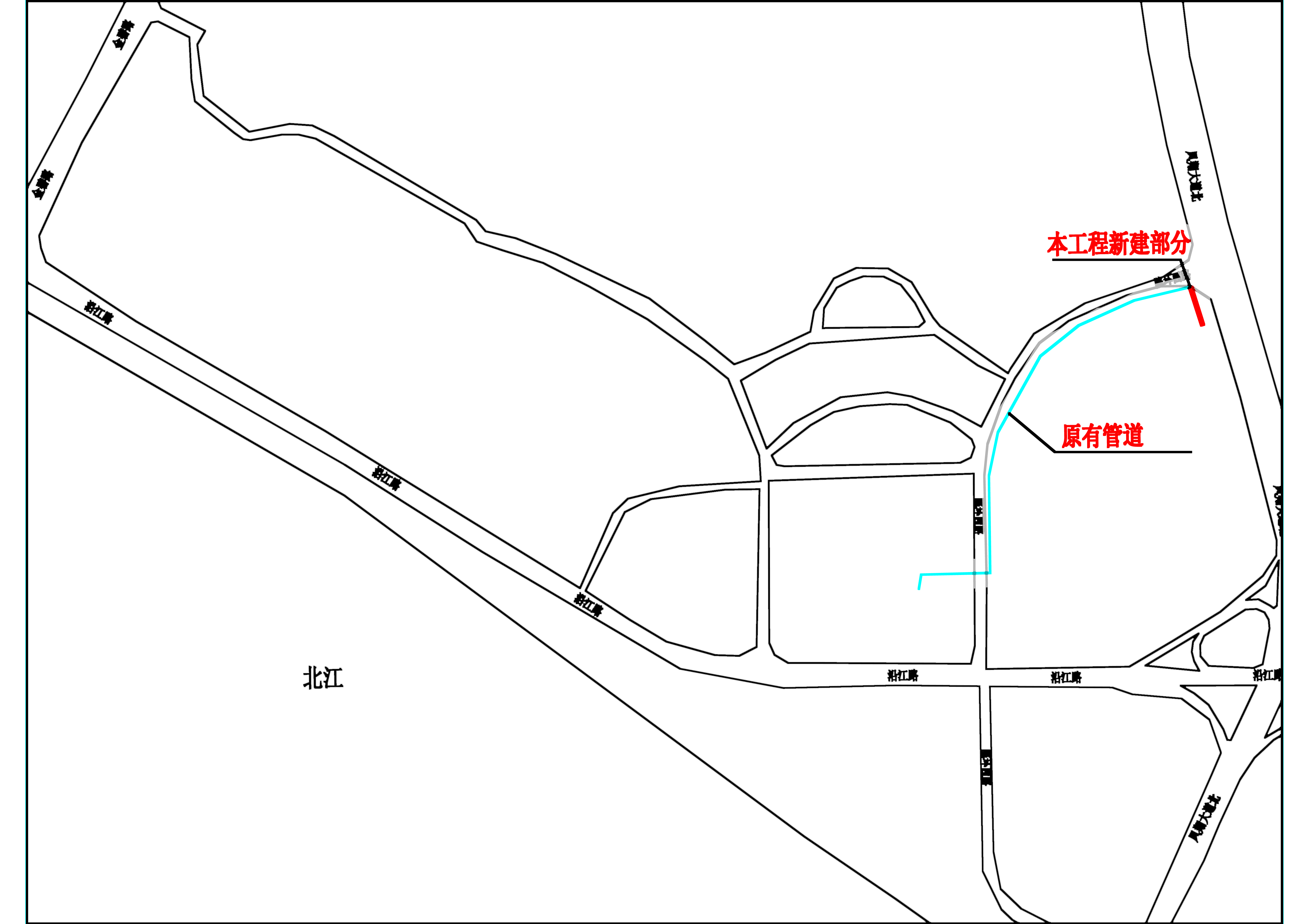 110kV东城站10kV区府甲线网架完善工程 - 区位图-Layout1.jpg