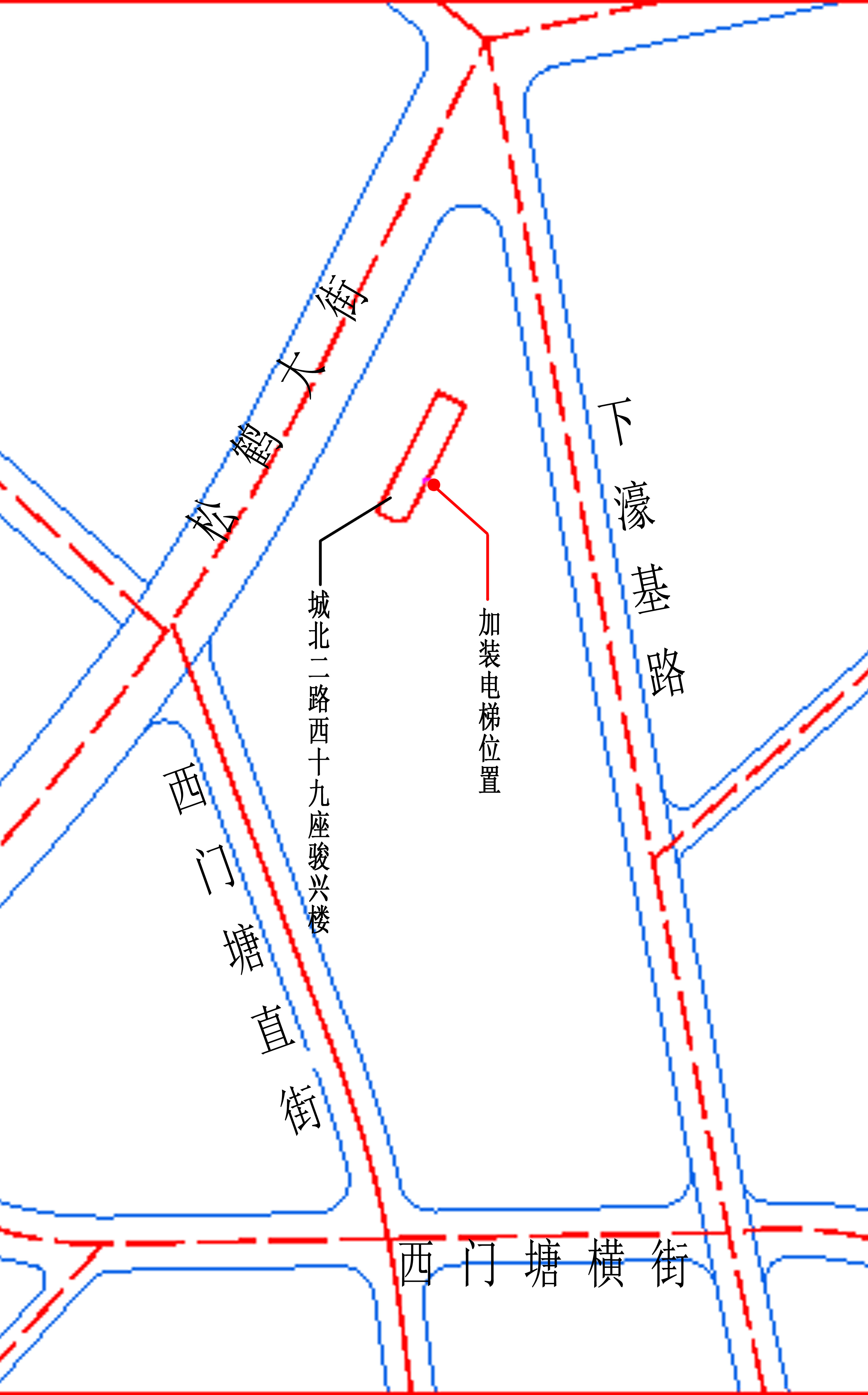 城北二路西十九座骏兴楼区位.jpg