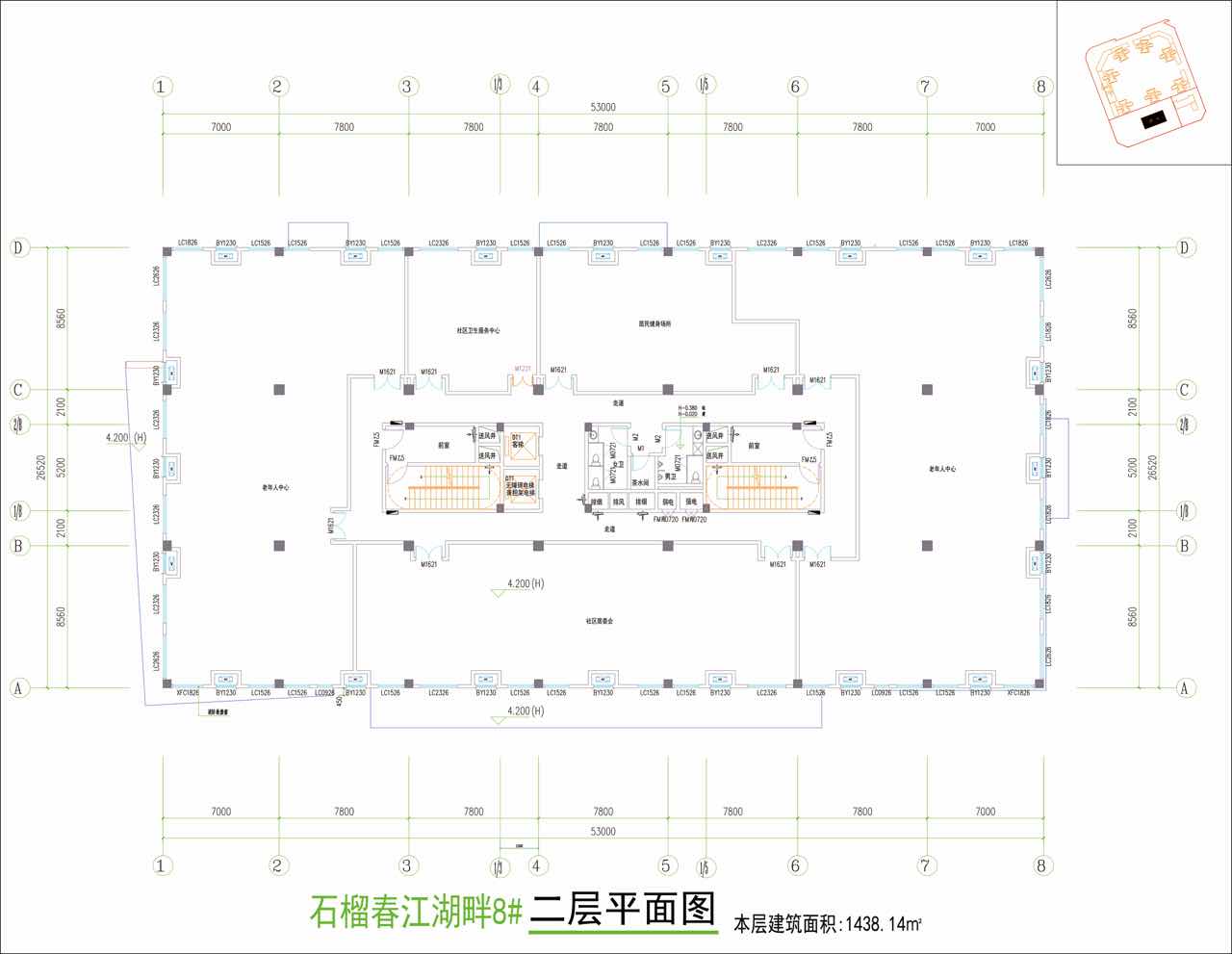 石榴春江湖畔8#楼首层平面图（修改后）.jpg
