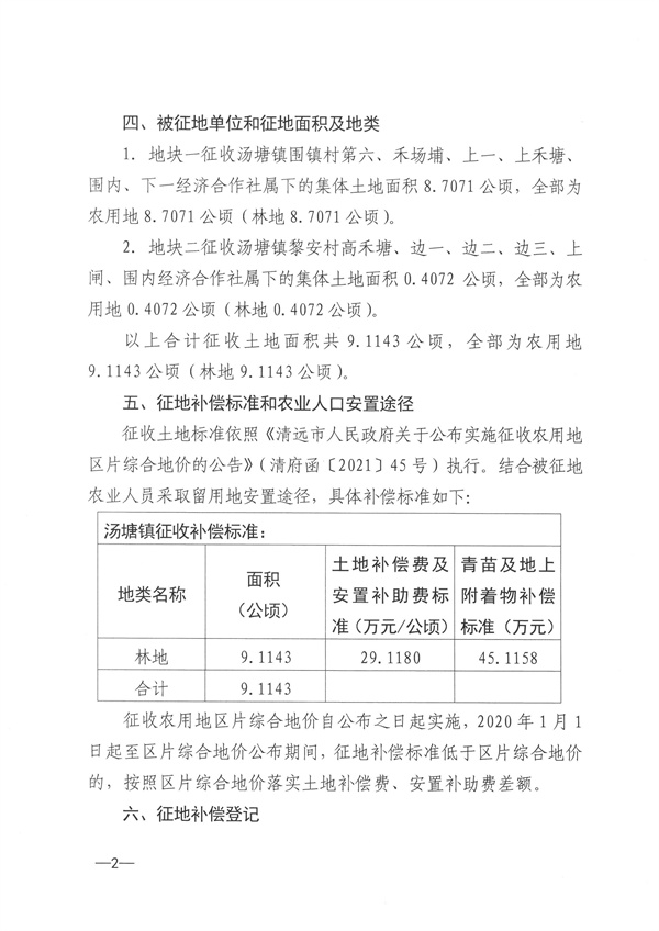 佛冈县汤塘镇2021年度第六批次城镇建设用地征收土地公告 (2).jpg