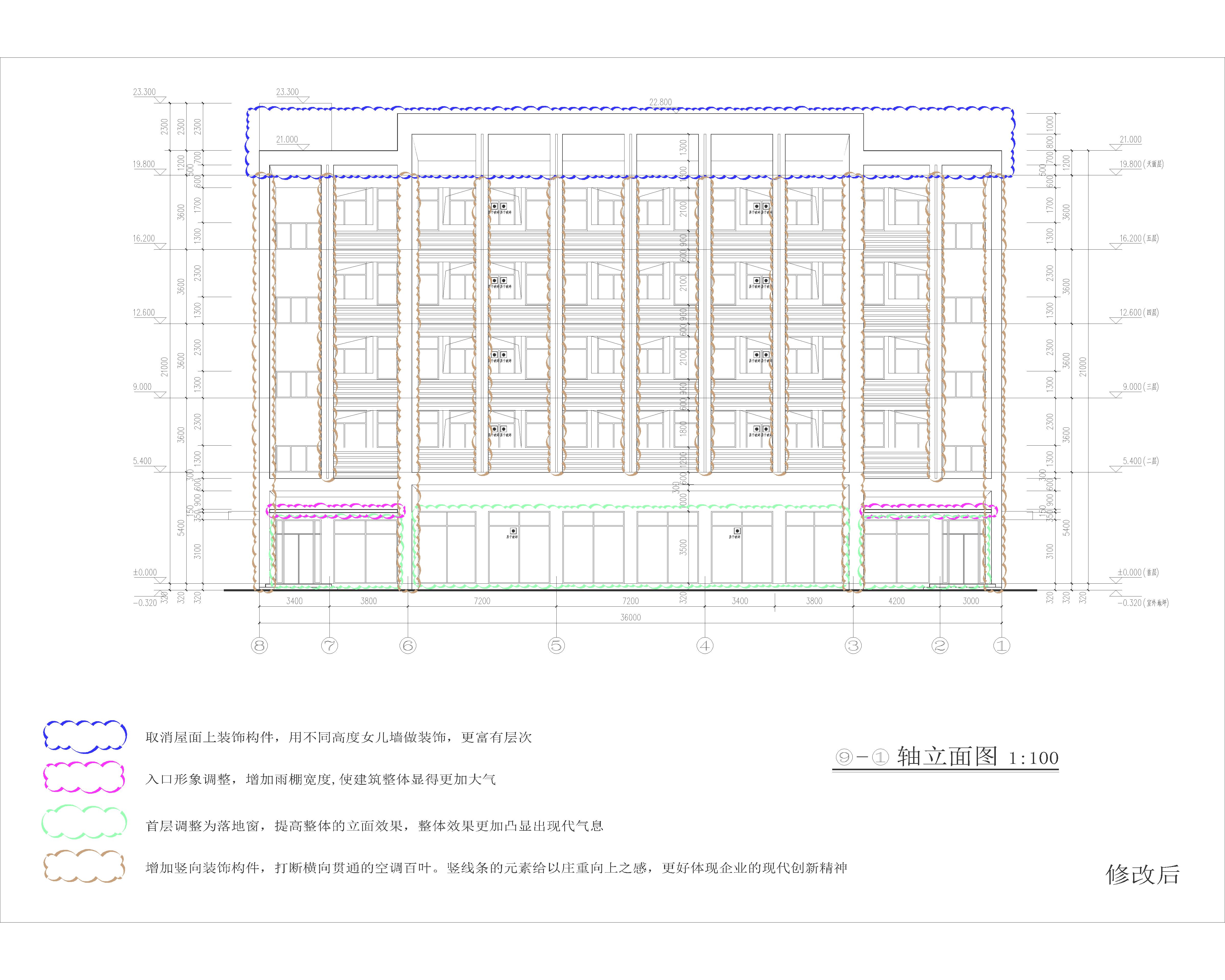 2#修改后 8-1轴立面图.jpg