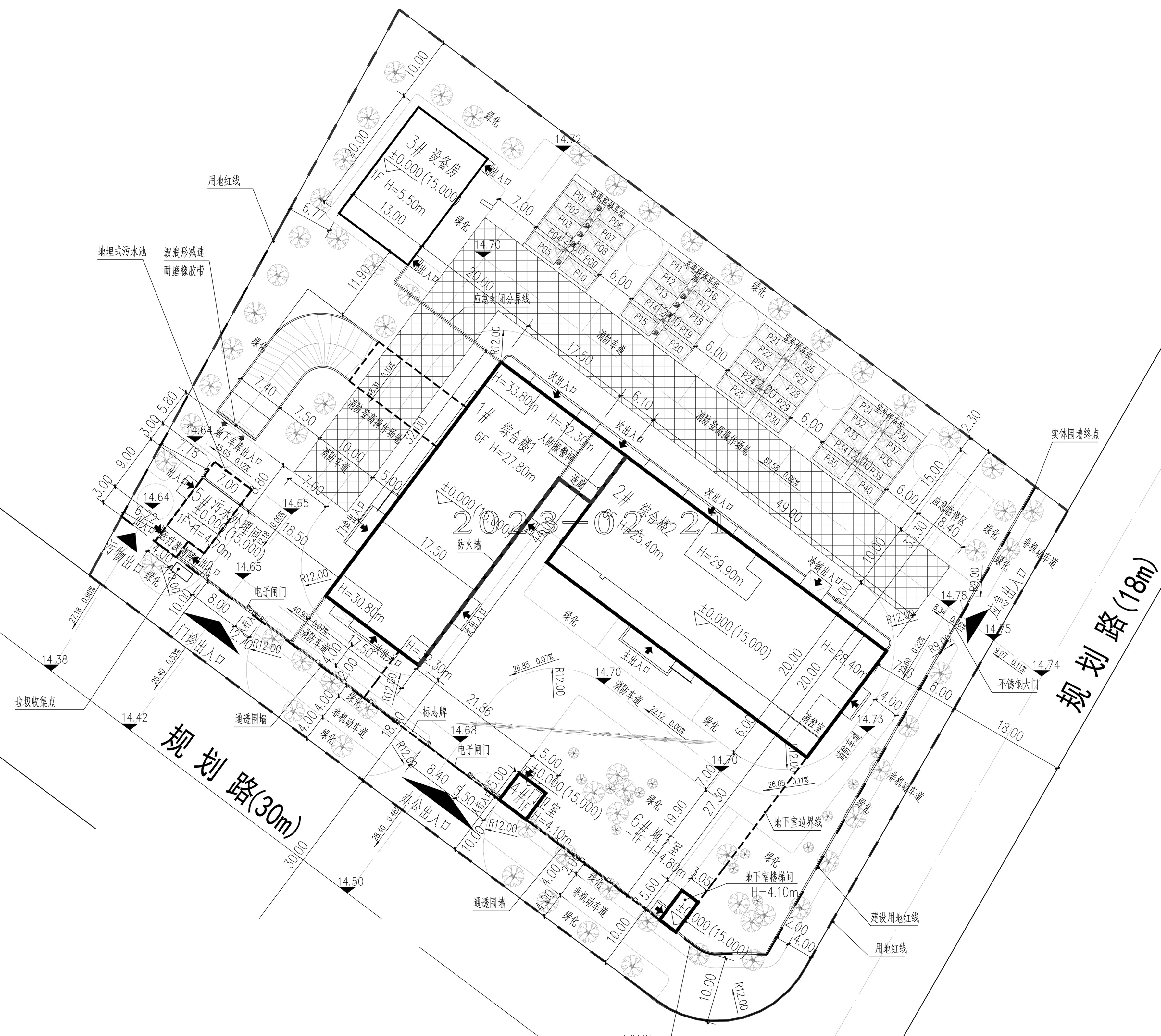 清远市清新区完善疾病预防控制体系建设工程总平面1.jpg