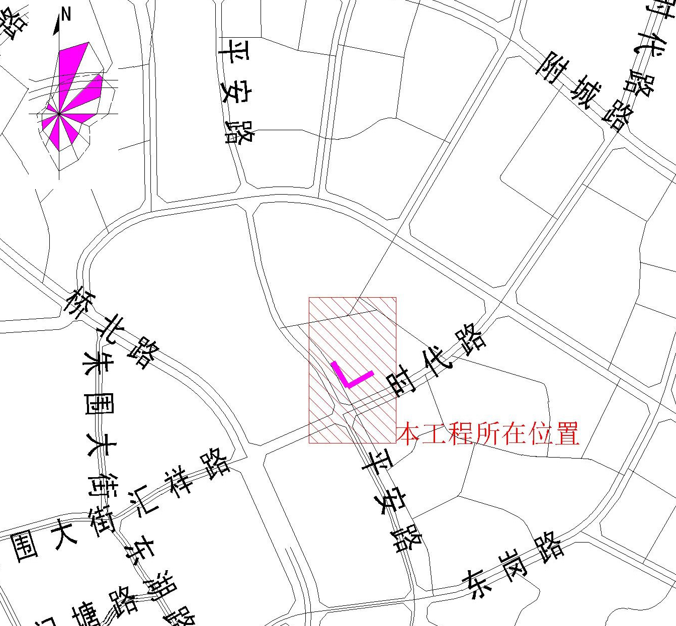 清远市东皇花园、万豪明月湾市政中压燃气管道工程市政报建-布局1.jpg