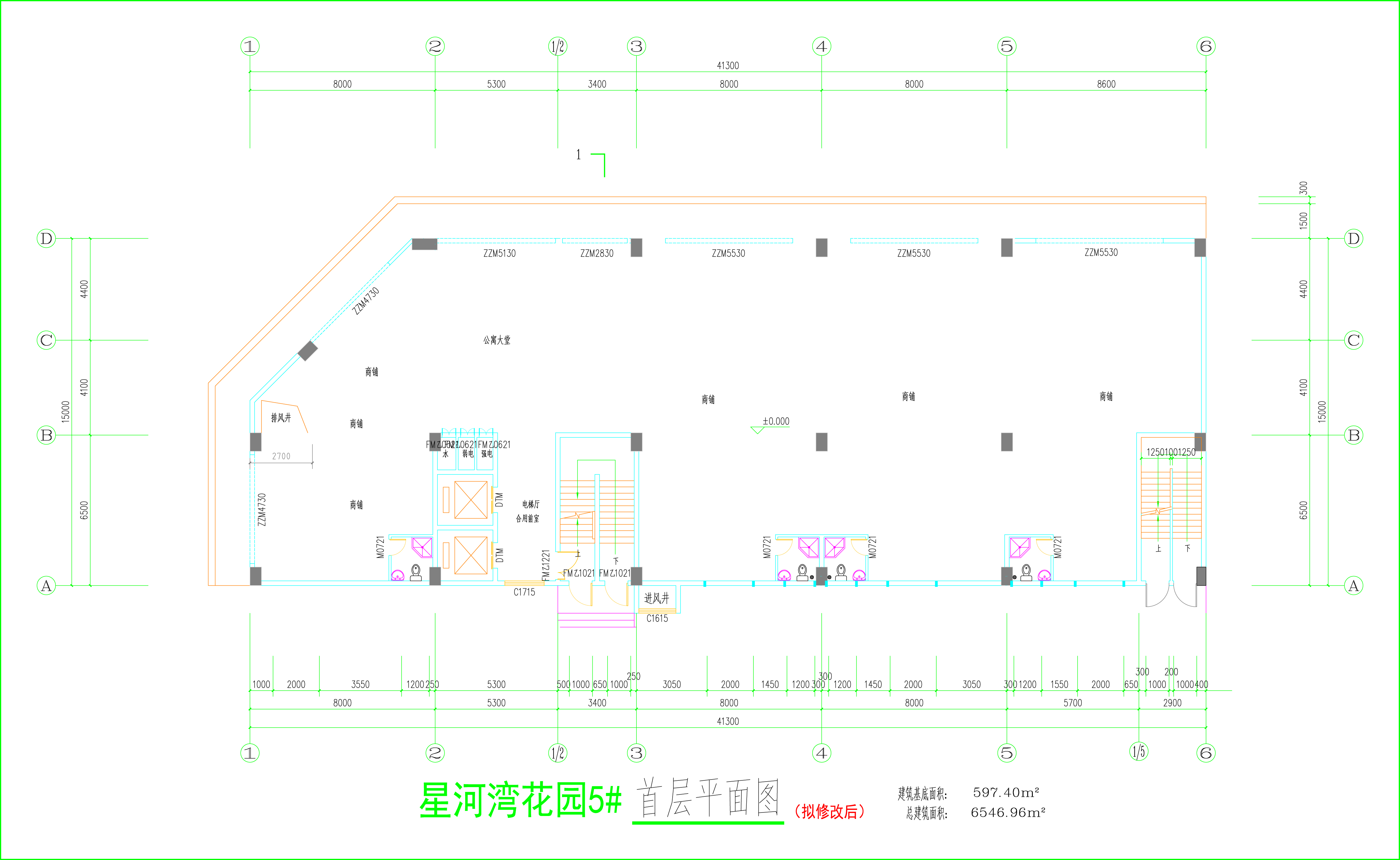 5#楼首层平面图（拟修改后）.jpg