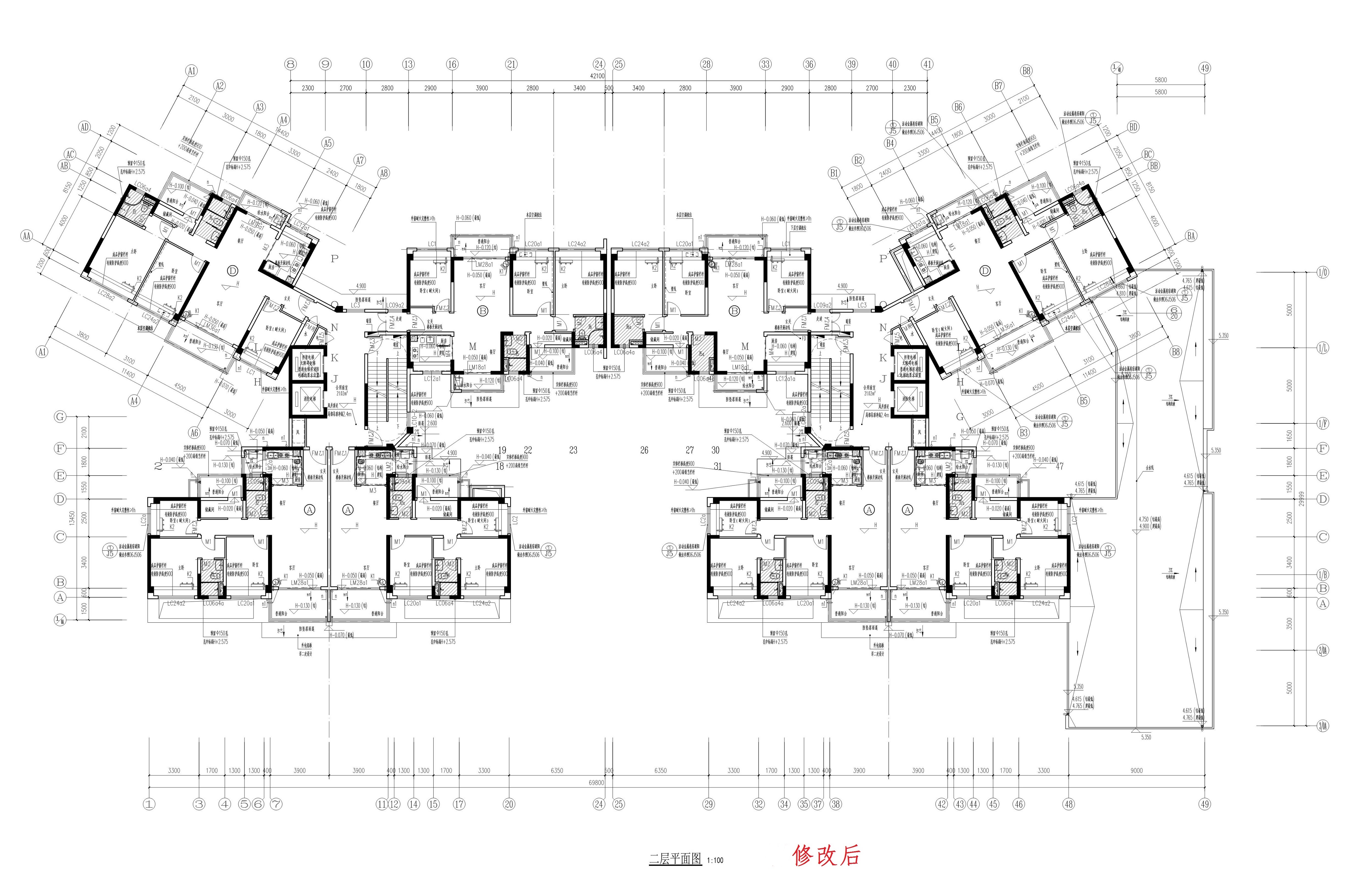 碧桂园燕湖里花园11#二层（修改后）.jpg