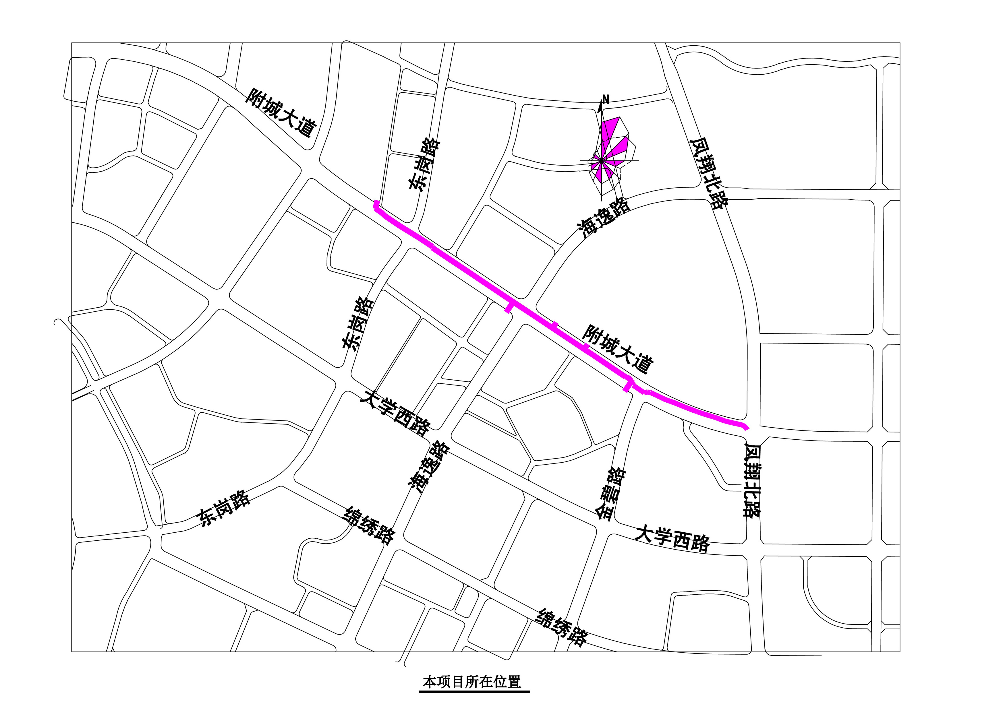 附城大道（东岗路至凤翔北路）市政中压燃气管道-区位图 .jpg