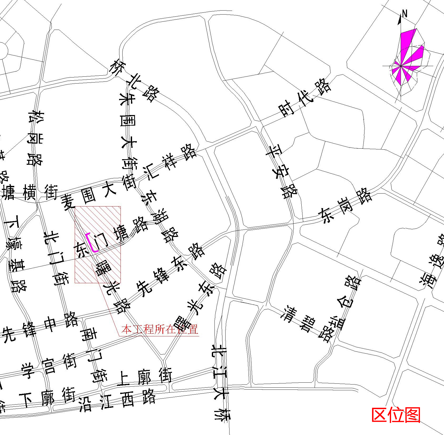 清远市妇幼保健院市政中压燃气管道工程-区位图.jpg