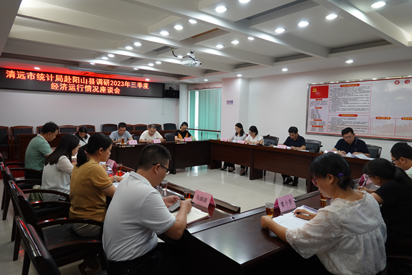 加强分析研判，以精细化统计、专业化服务推动清远经济高质量发展