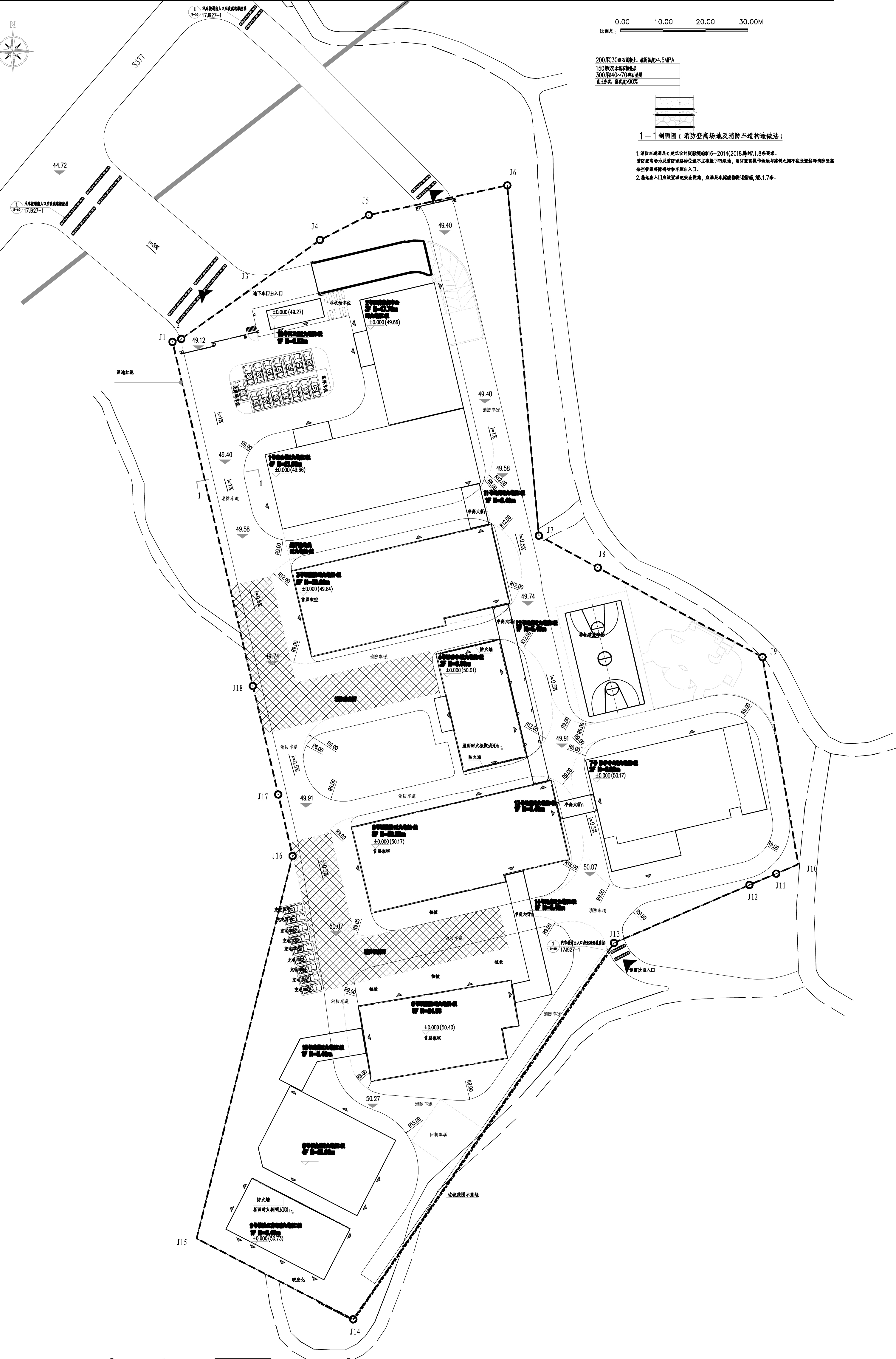 01-02清远市清城区养老服务中心建设项目规划总面图_t3-Model.jpg