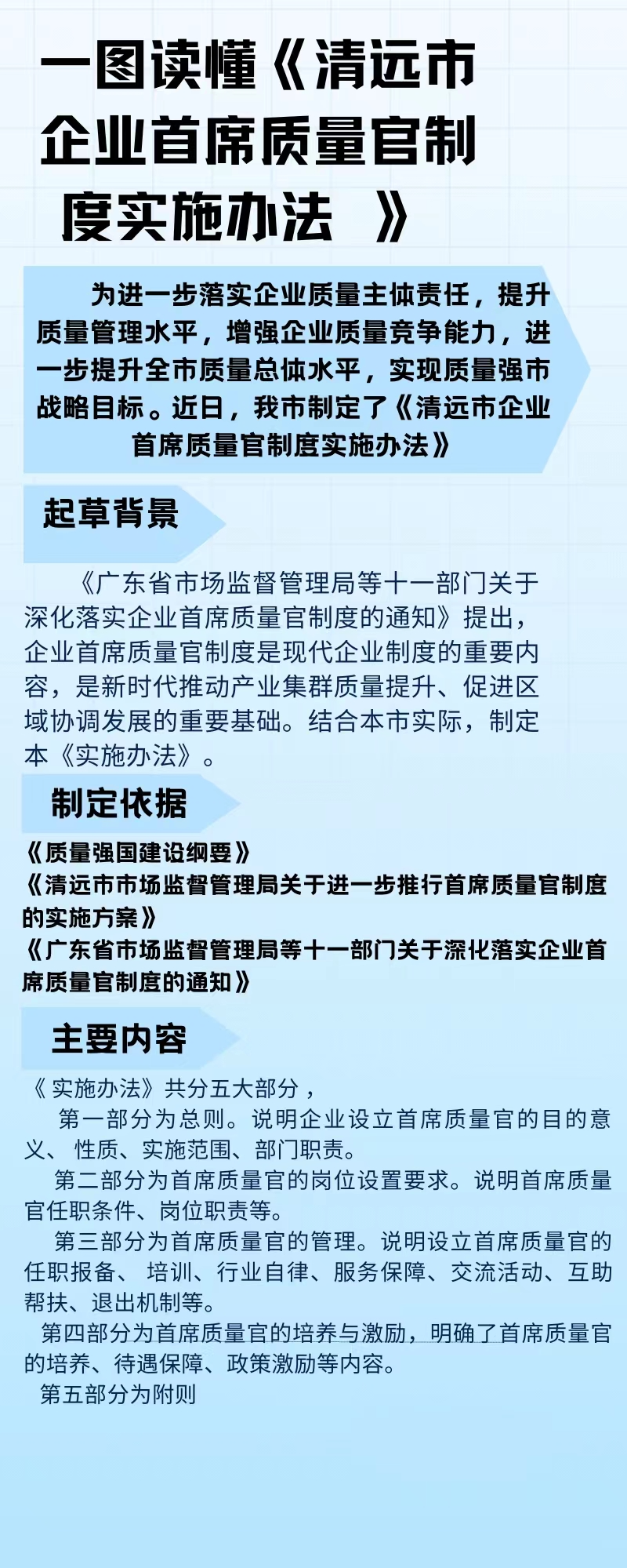 一图读懂《清远市企业首席质量官制度实施办法》.jpg