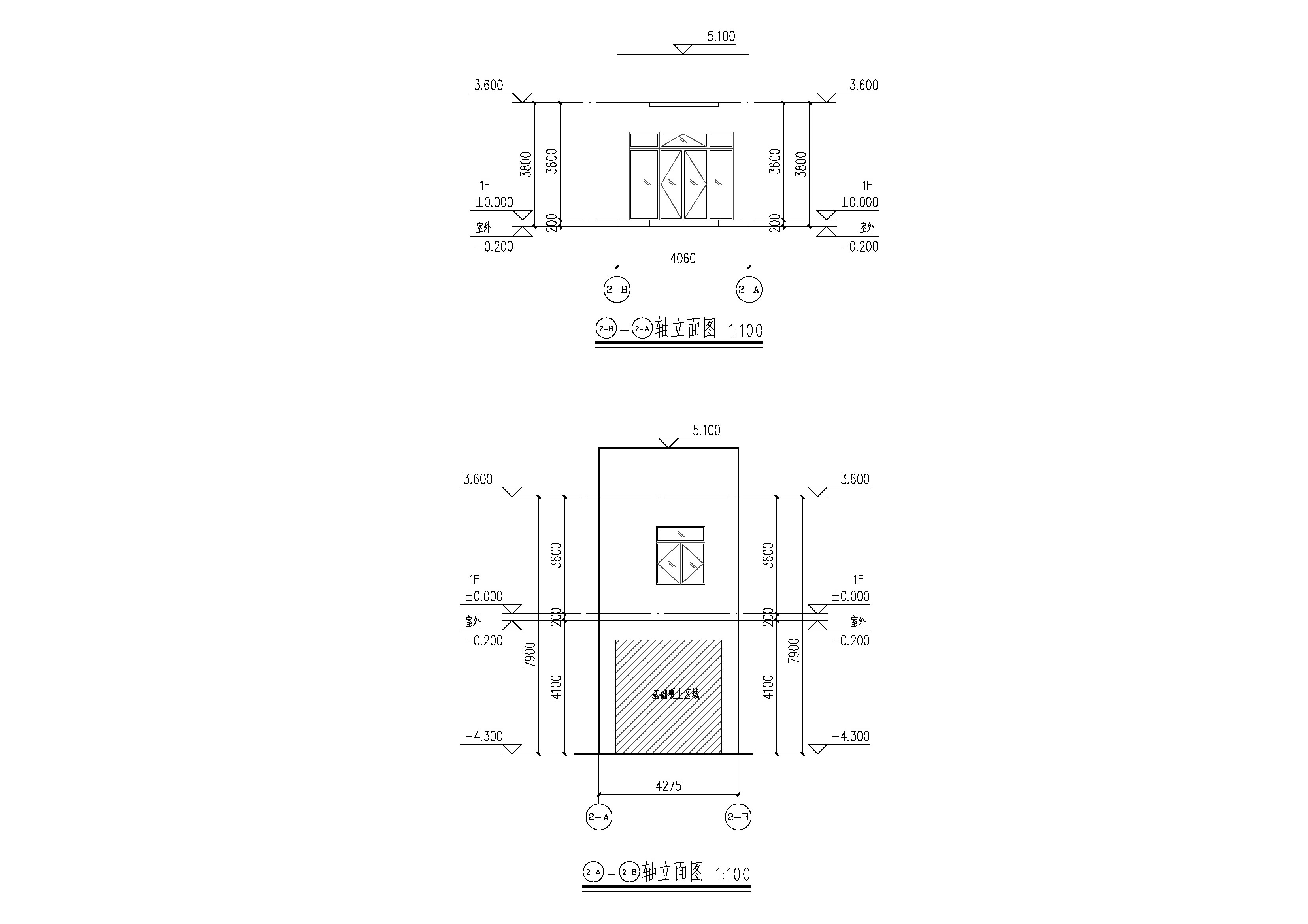 2-B~2-A轴立面图，2-A~2-B轴立面图.jpg