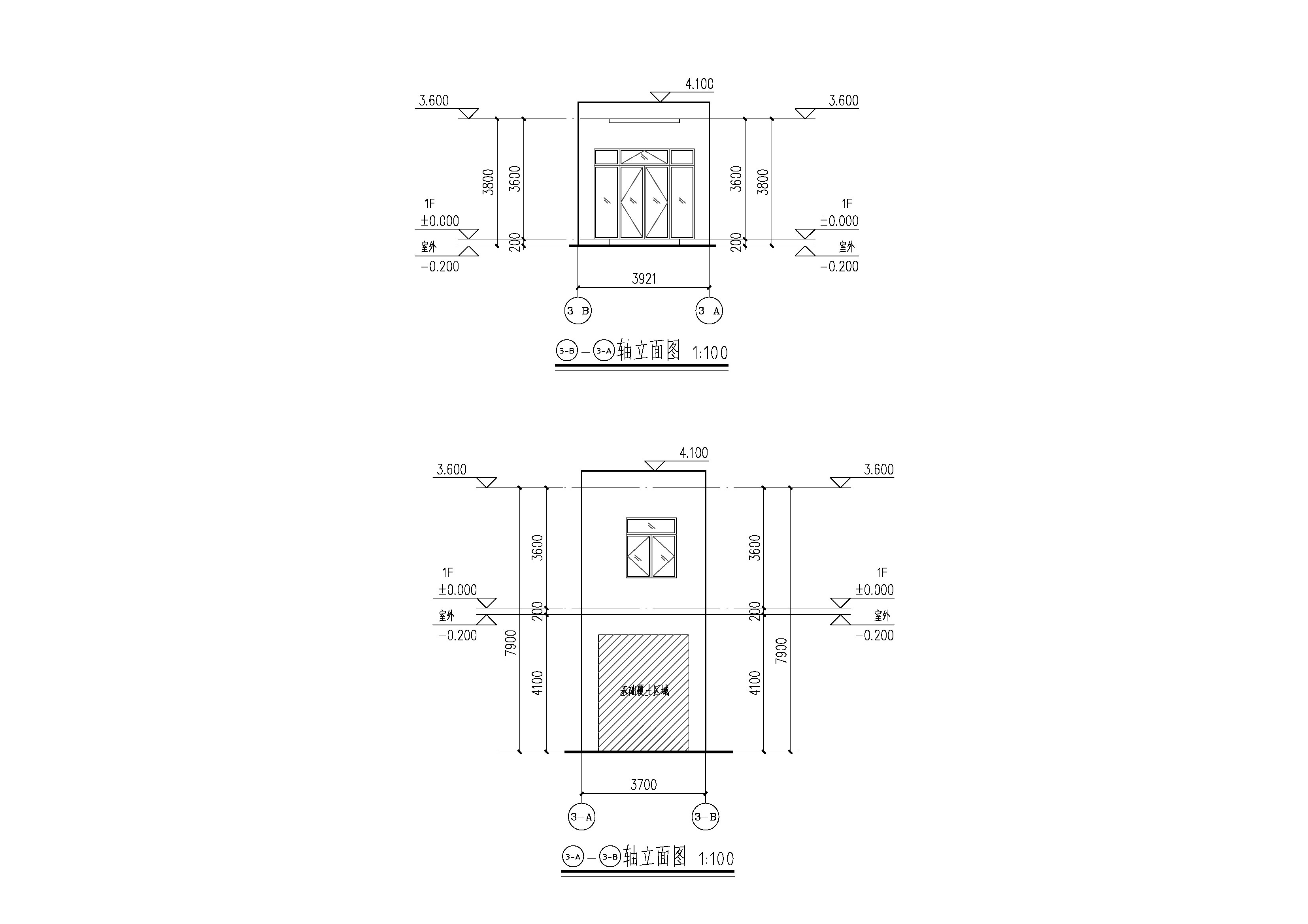 3-B~3-A轴立面图，3-A~3-B轴立面图.jpg