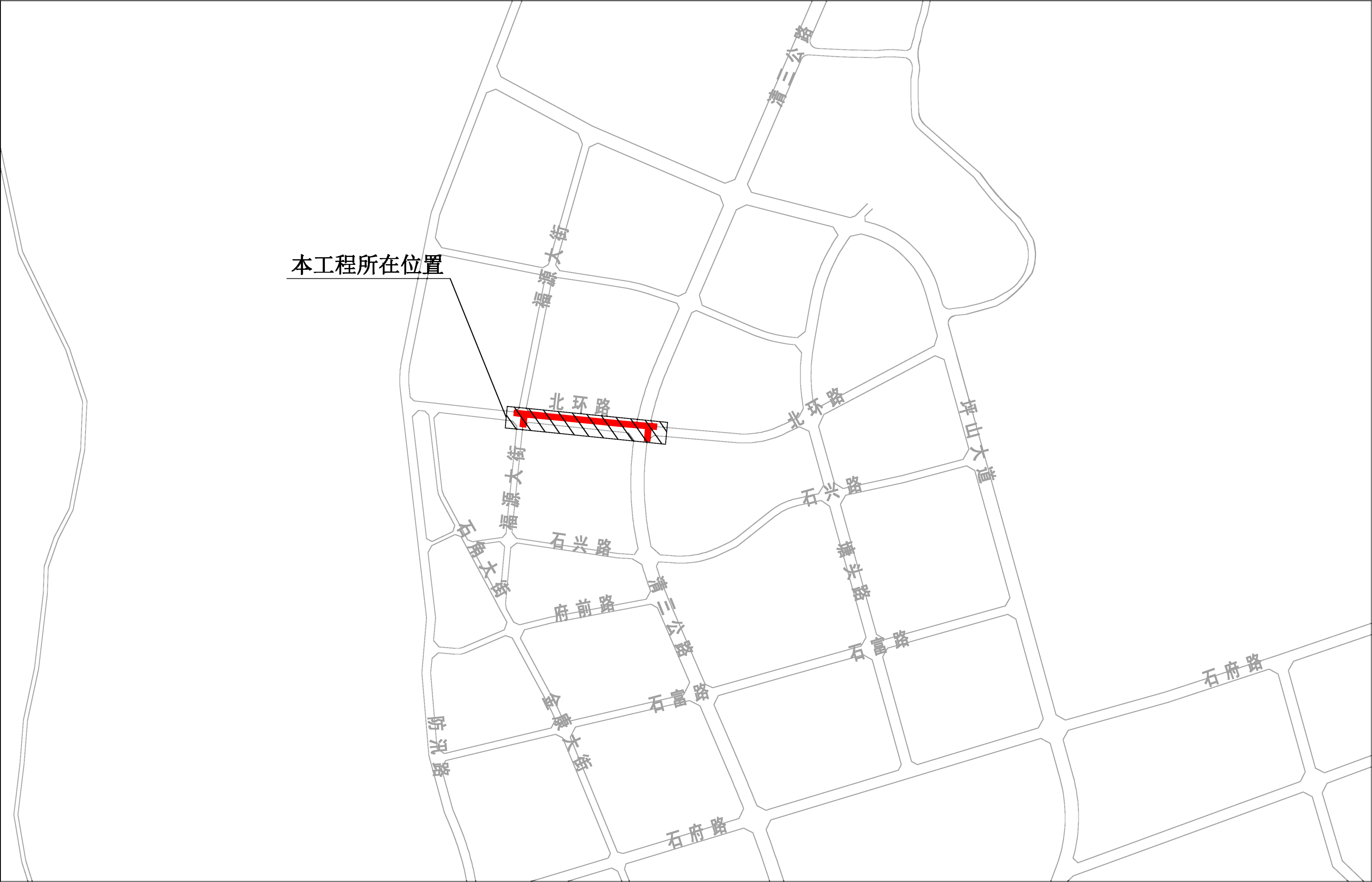 石角镇北环路DN400给水工程-区位.jpg