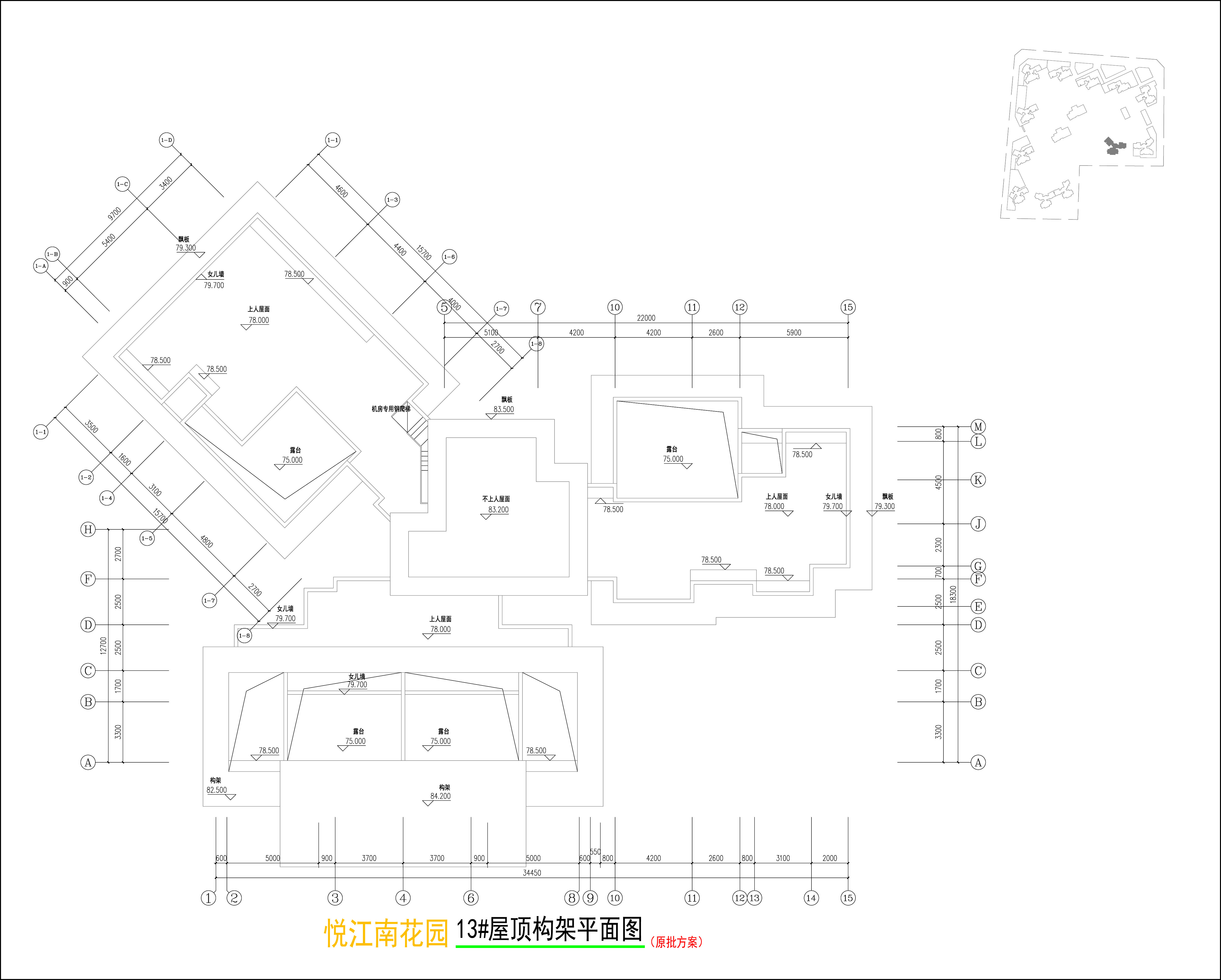 13#楼屋顶构架平面图.jpg