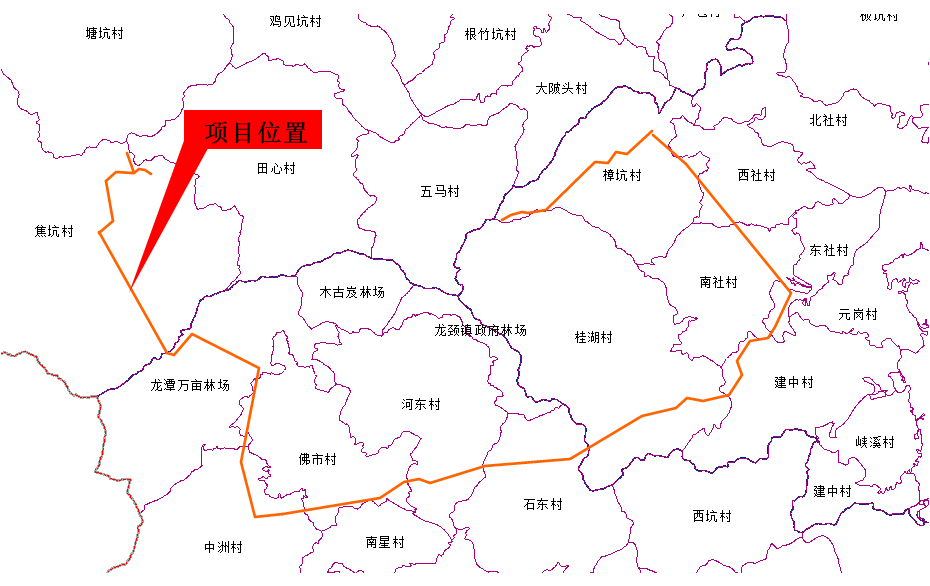 清远清新鸿远分散式风电场用地预审与选址意见书批前公示