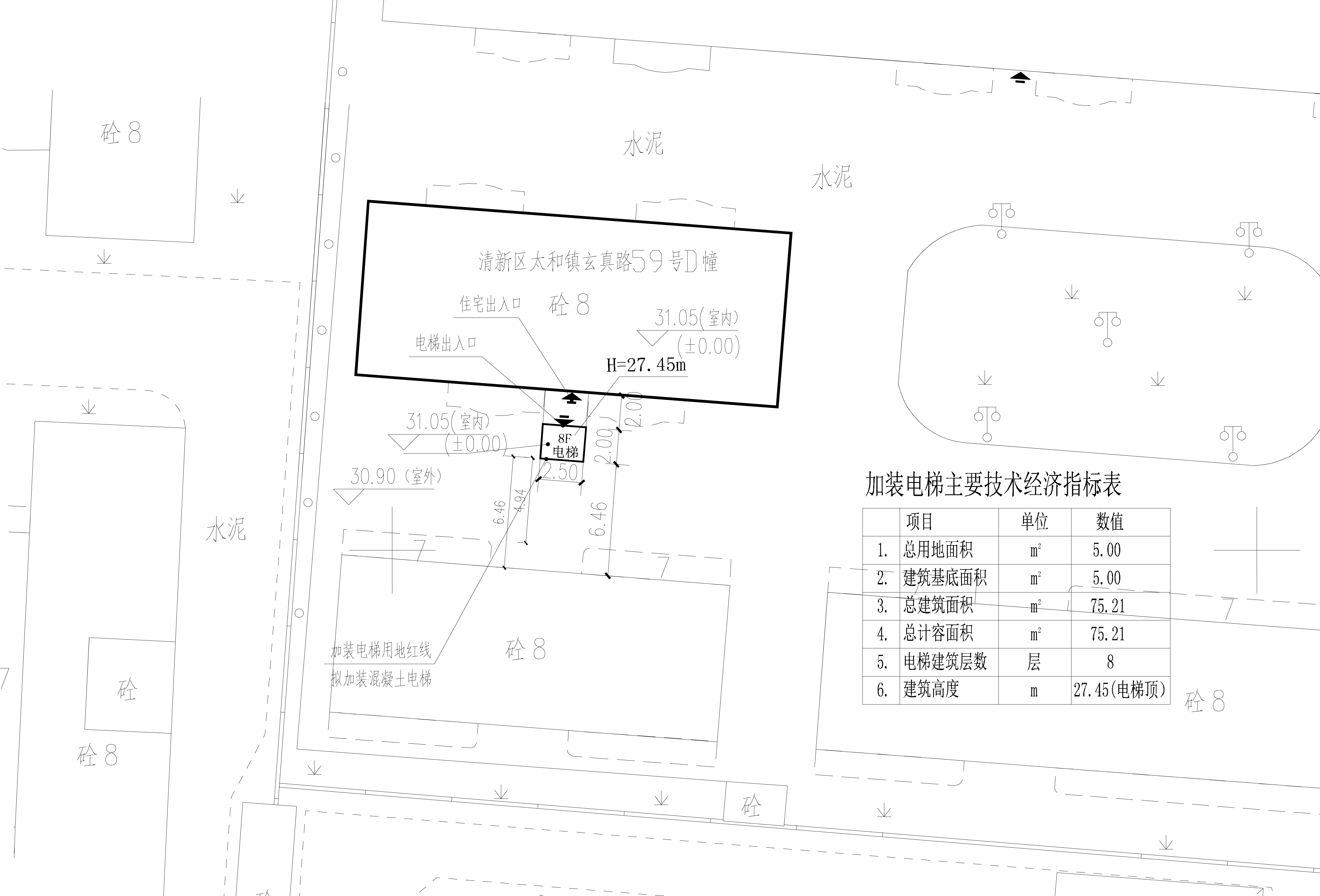 玄真路59号D幢加装电梯-总平面.jpg