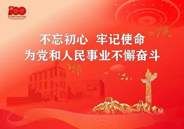 【庆祝建党100周年】庆祝中国共产党成立100周年宣传画