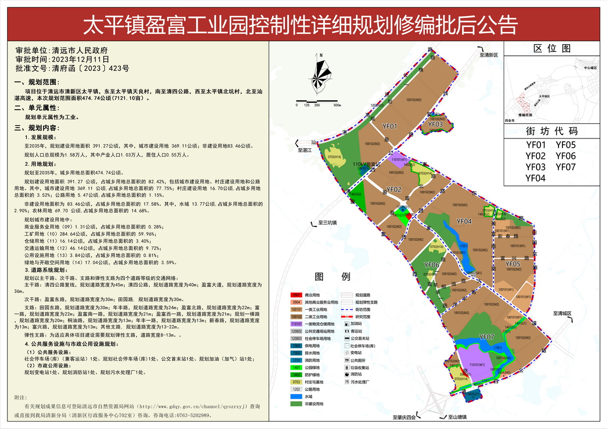 《太平镇盈富工业园控制性详细规划修编》批后公告--s.jpg