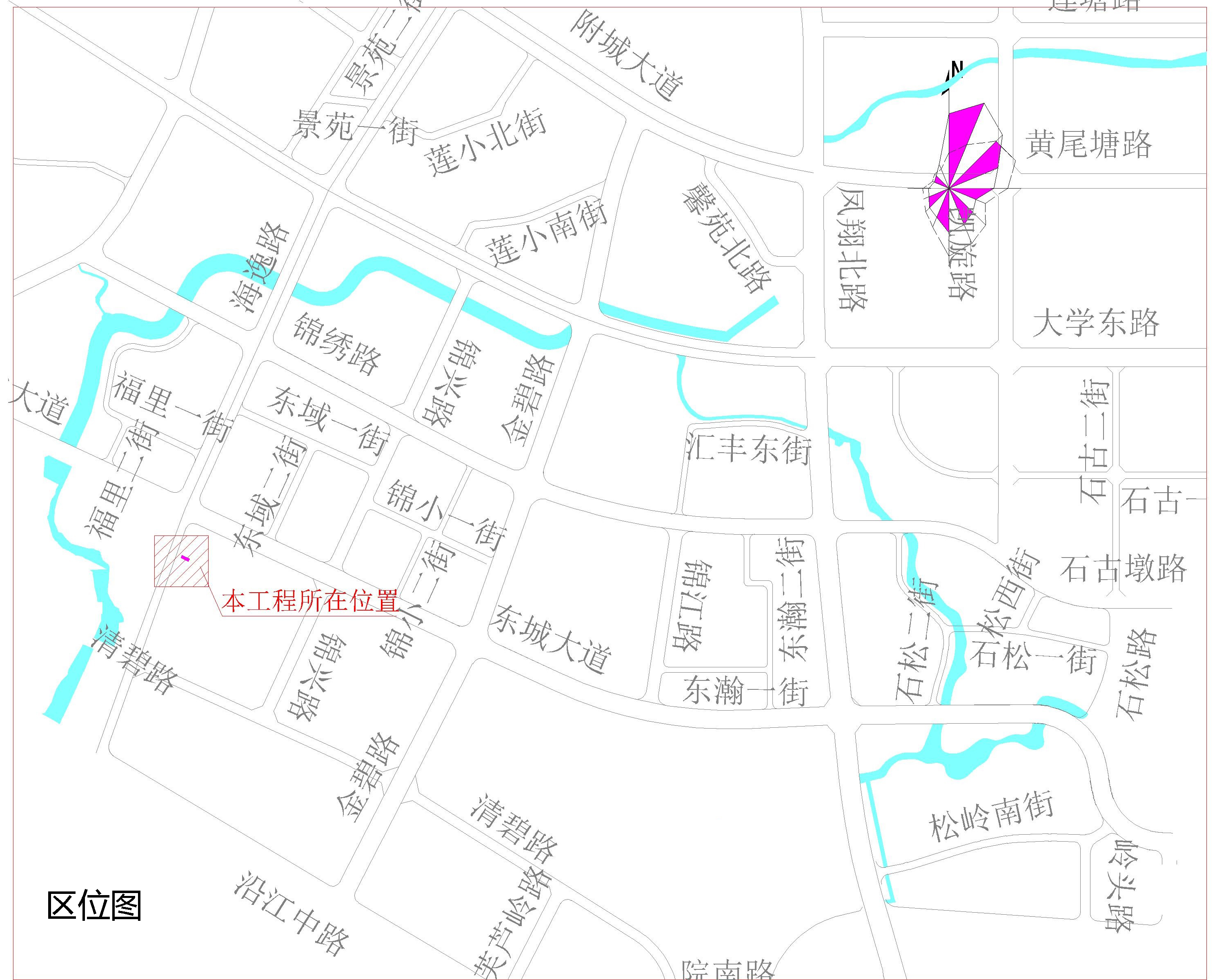 清远市东城海逸路（大丰豪园段）市政中压燃气管道工程-区位图.jpg